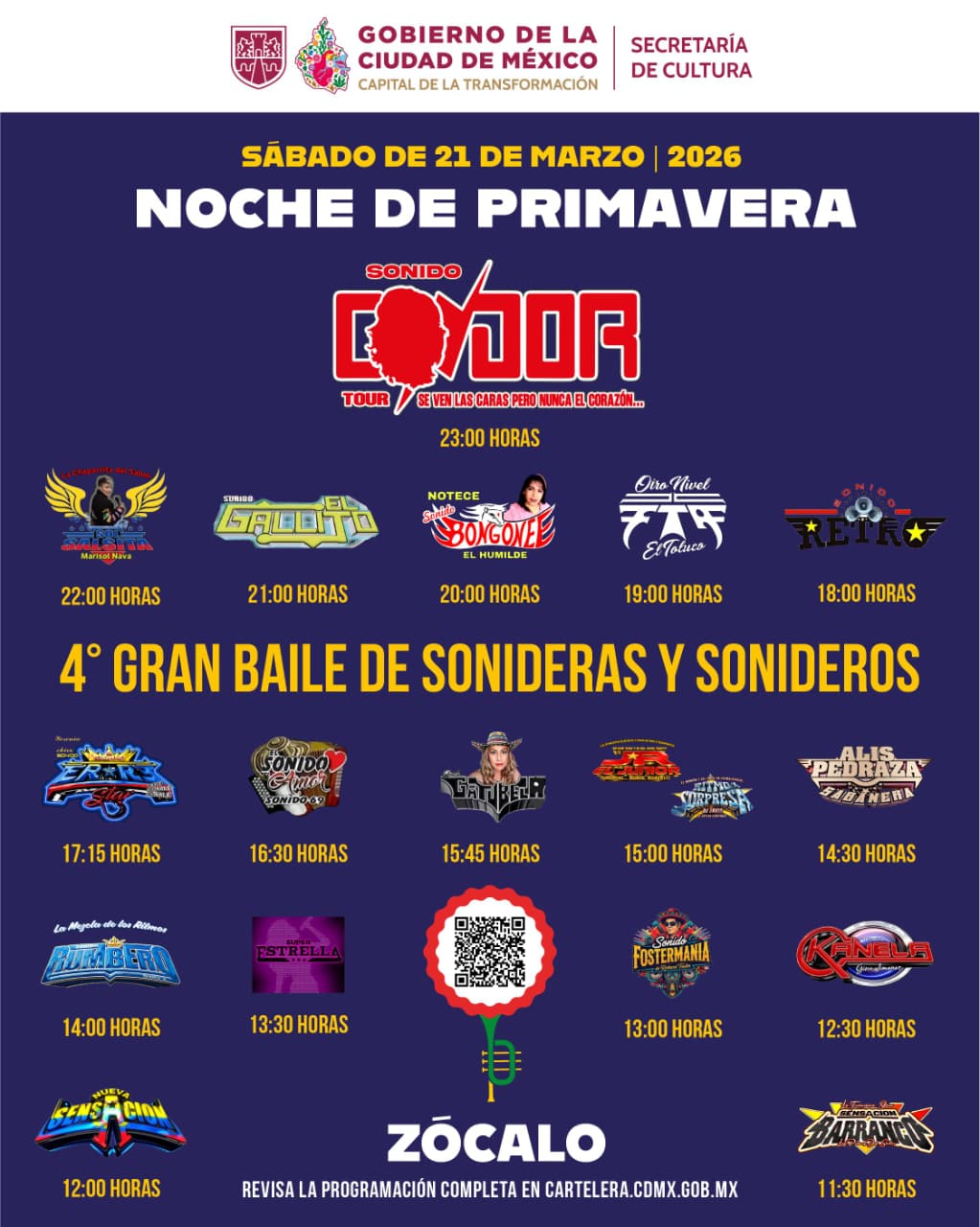 Noche de Primavera 2026 CDMX
